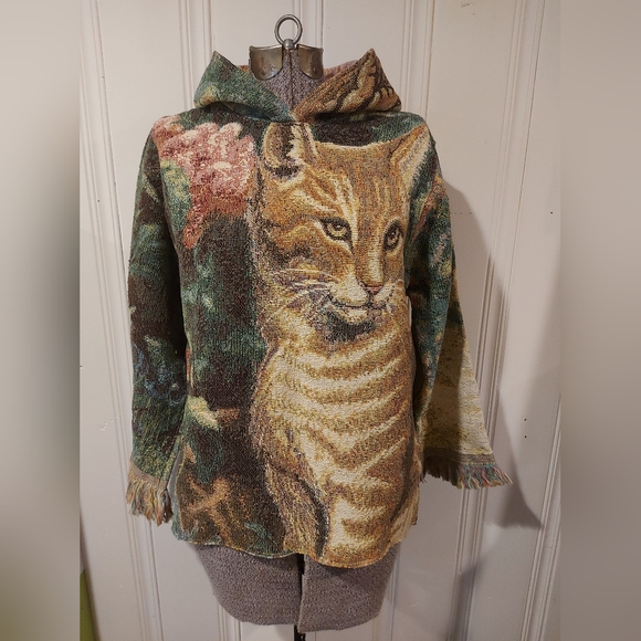 Hooded sweater, unique model, upcycle - Picture 1 of 12